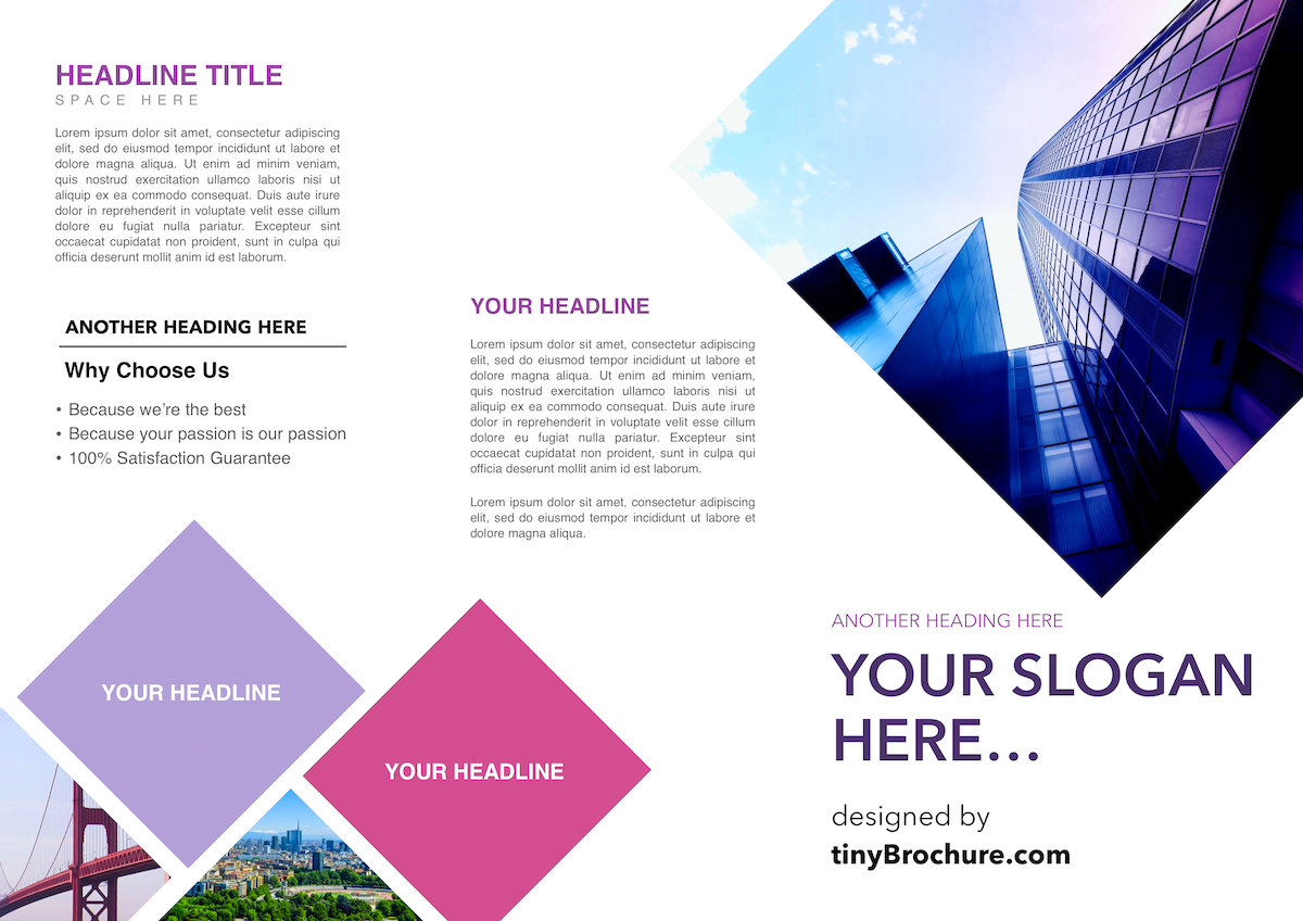 Tri Fold Brochure Template For Google Docs For Google Docs Tri Fold Brochure Template