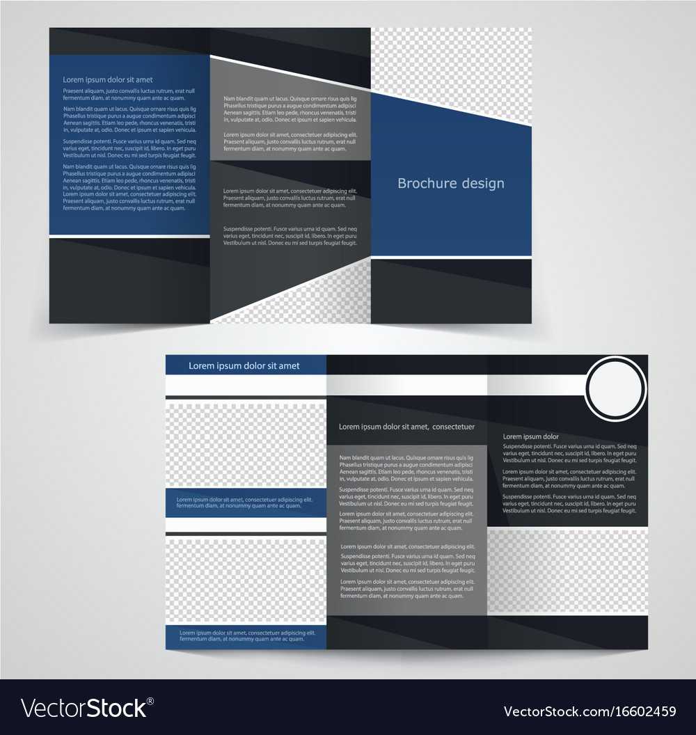 Tri Fold Business Brochure Template Two Sided Regarding Double Sided Tri Fold Brochure Template