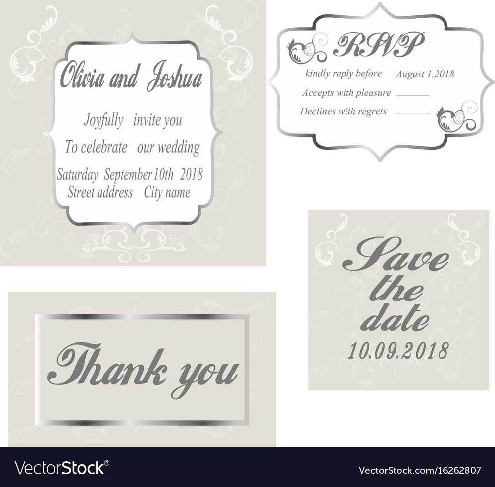 Vintage Wedding Invitation Template Throughout Celebrate It Templates Place Cards