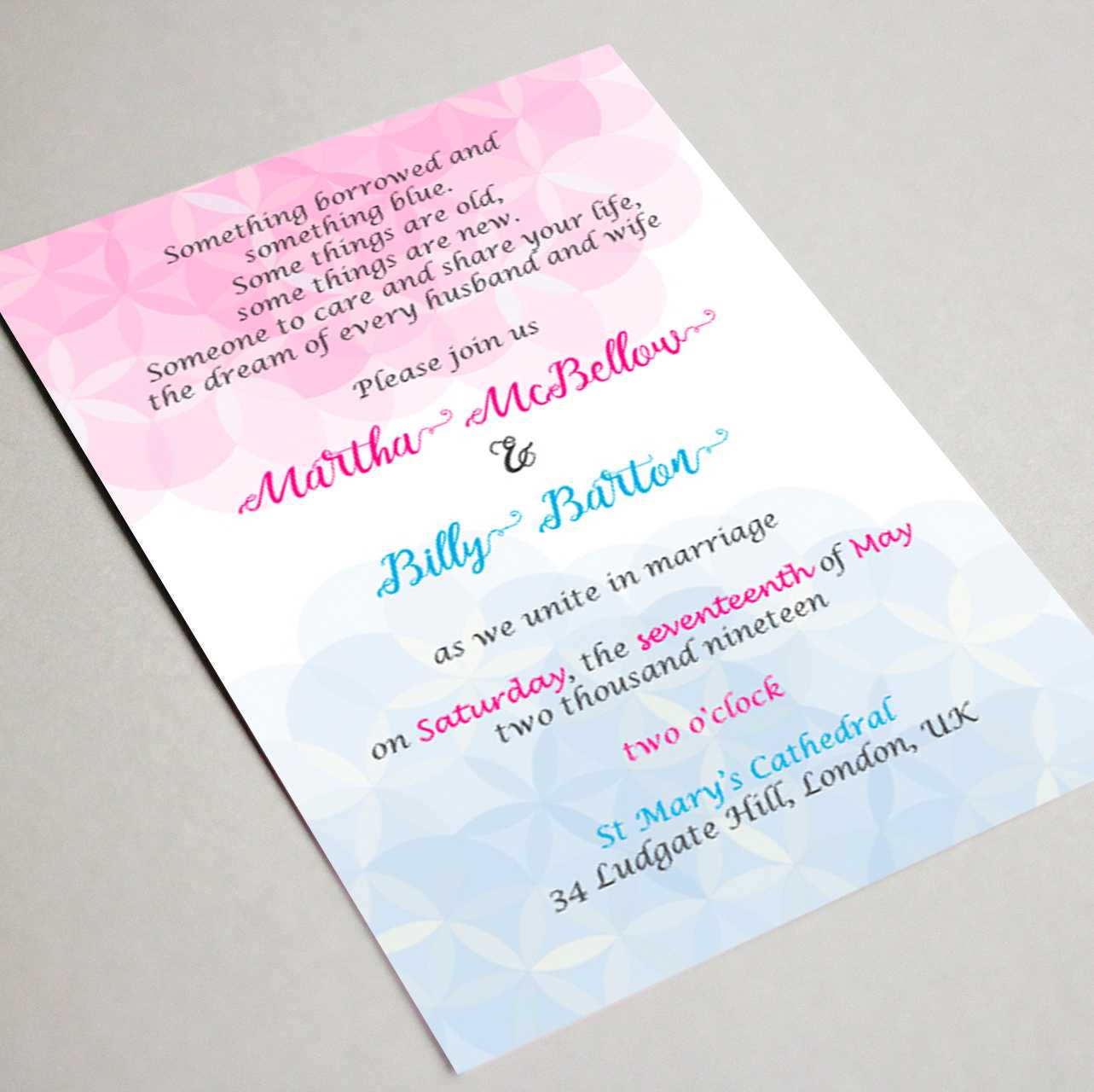 Wedding Invitation Card Template 🎔 "flower Of Life" With Invitation Cards Templates For Marriage