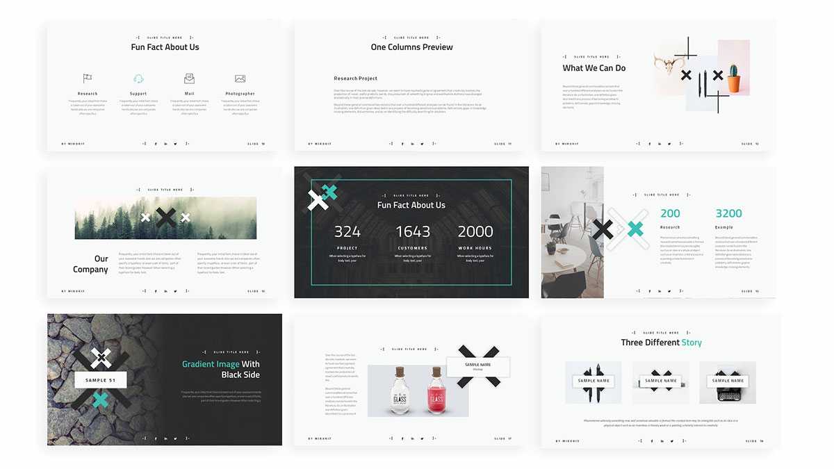 Zeen Aesthetic Free Powerpoint Template – Powerpointify Regarding Presentation Zen Powerpoint Templates